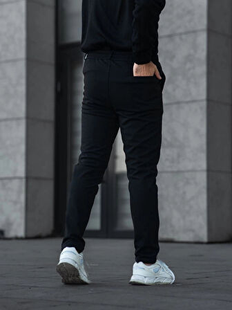 MDB Erkek Diagonel ikro Dokulu Cepli Pantolon  iyah