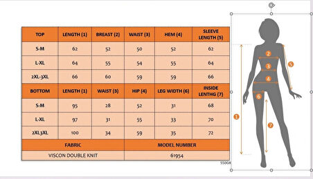 MDB Kadın Uzun Kollu Bisiklet Yaka Cepli Viskon Iki Iplik Bluz Ve Pantolon Ikili Takım