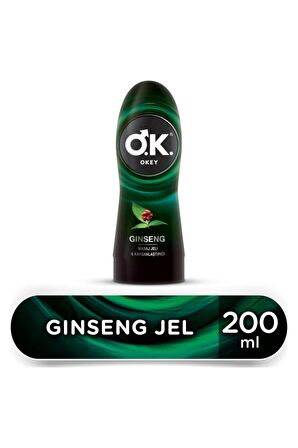  Masaj Jeli & Kayganlaştırıcı Ginseng Jel 200ml -LVRS-9