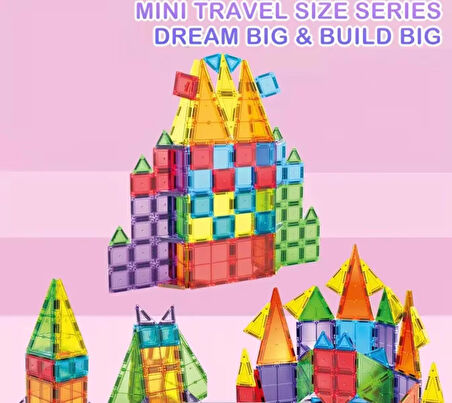 Manyetik Yapı Blokları Çiftlik 46 Parça