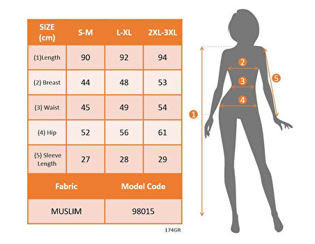 Kadın Kısa Kollu Hakim Yaka önden Düğmeli Kısa Müslim Elbise
