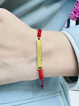 Kadın Gümüş Bileklik 14 Ayar Altın Kaplama Kristal Taş Şık Hediye, İsteğe Göre İsim Yazılabilir