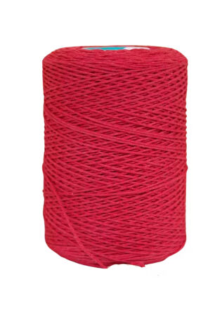 Pamuk Makrome 2 mm Kırmızı