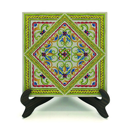 İtalyan DeseniBaskılı MDF Masaüstlük