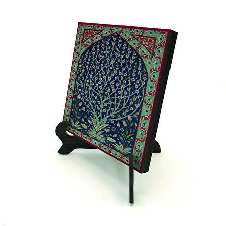 İznik Çini DeseniBaskılı MDF Masaüstlük