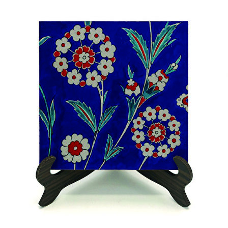 İznik Çini DeseniBaskılı MDF Masaüstlük