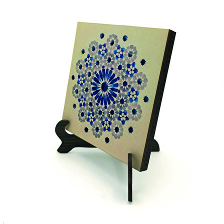 Geometrik DesenBaskılı MDF Masaüstlük