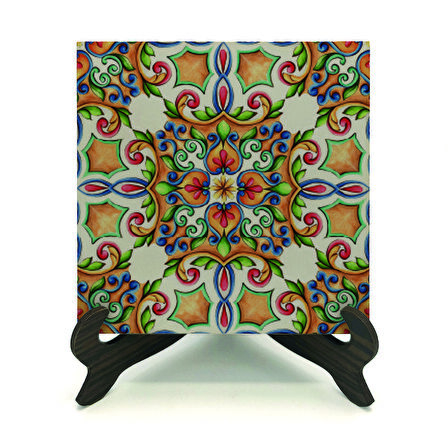 İtalyan DeseniBaskılı MDF Masaüstlük