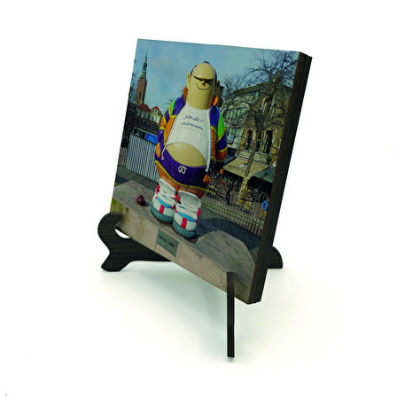 Haagse Harry (Hollanda Çizgiroman Karakteri)Baskılı MDF Masaüstlük