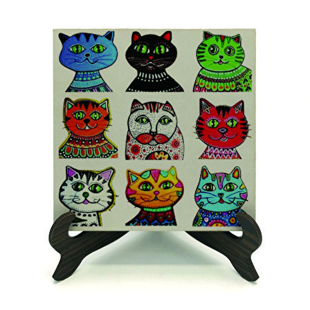 KedilerBaskılı MDF Masaüstlük