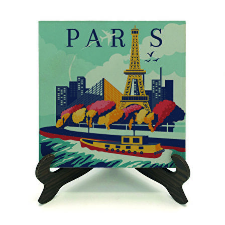 ParisBaskılı MDF Masaüstlük