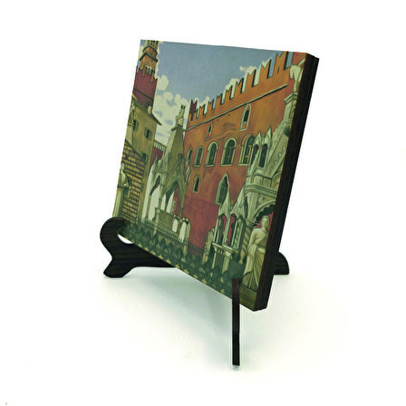 İtalya GörseliBaskılı MDF Masaüstlük