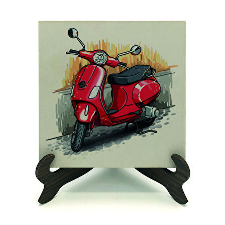 İtalya GörseliBaskılı MDF Masaüstlük