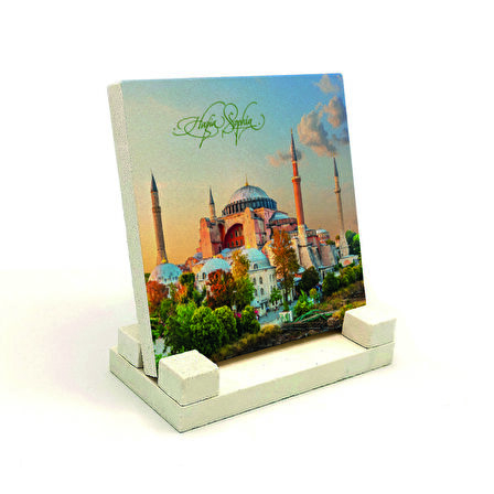 Ayasofya CamiiBaskılı MDF Masaüstlük
