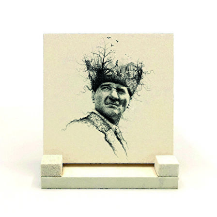 AtatürkBaskılı MDF Masaüstlük