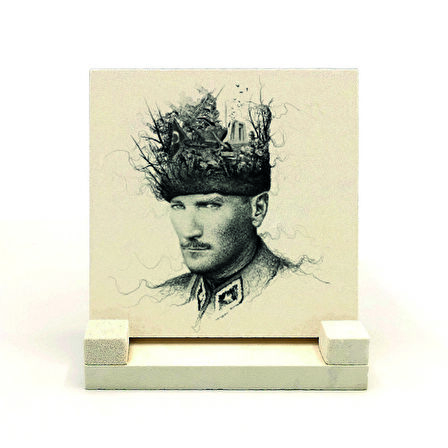 AtatürkBaskılı MDF Masaüstlük