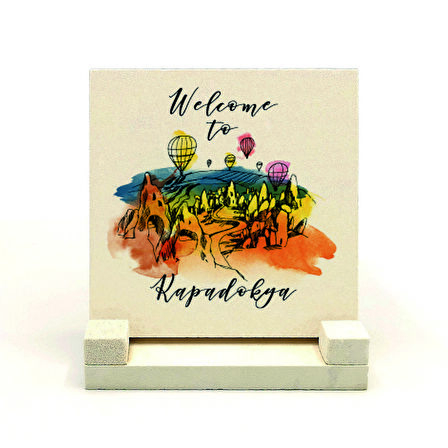 KapadokyaBaskılı MDF Masaüstlük