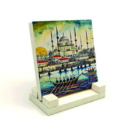Sultanahmet Camii Baskılı MDF Masaüstlük