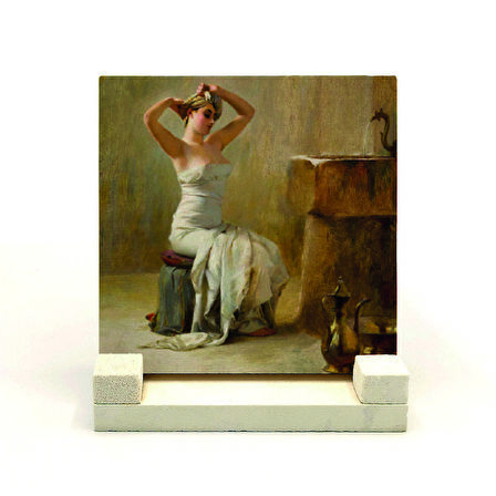 "Banyo Sonrası" ResmiBaskılı MDF Masaüstlük