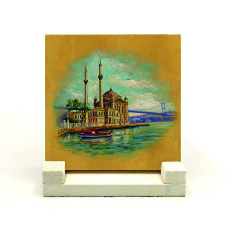 Ortaköy Camii Baskılı MDF Masaüstlük