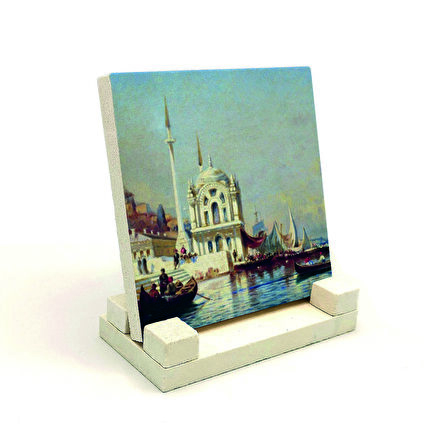 Ortaköy Camii Baskılı MDF Masaüstlük