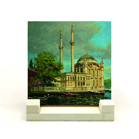 Ortaköy CamiiBaskılı MDF Masaüstlük