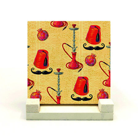 Türk-Osmanlı  SembollerBaskılı MDF Masaüstlük