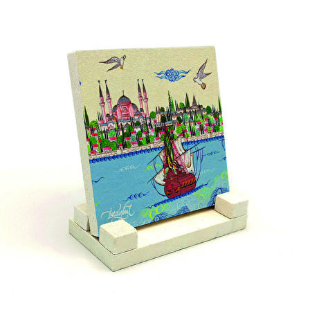 Ayasofya Camii Baskılı MDF Masaüstlük