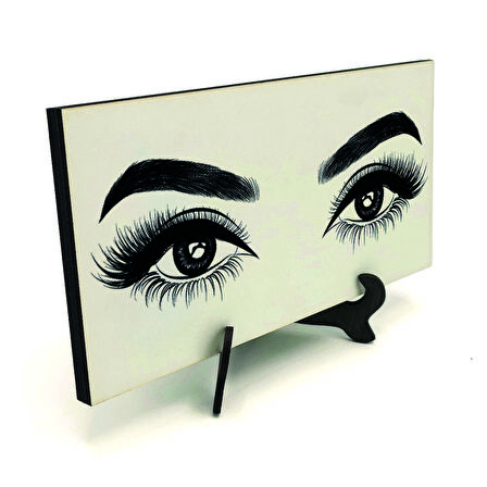 Arap Kadın Baskılı MDF Masaüstlük