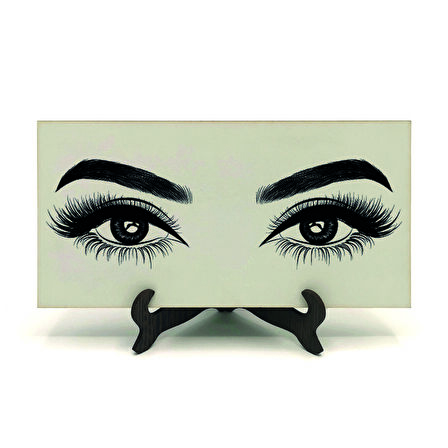 Arap Kadın Baskılı MDF Masaüstlük