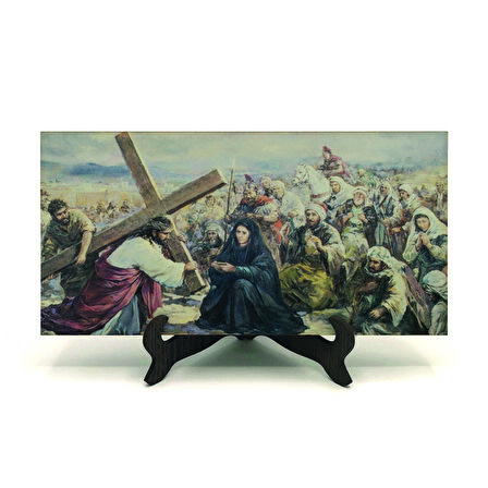 İsa Baskılı MDF Masaüstlük