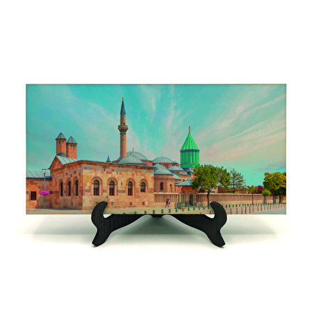 Konya Mevlana TürbesiBaskılı MDF Masaüstlük