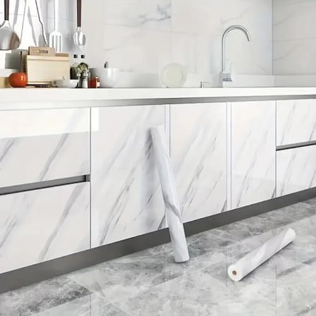 Mermer Desenli Kaplama Kağıdı 5 Metre -MİRAYLİFE