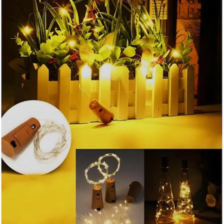 Mantar Tıpa Peri Led 50'li Paket -MİRAYLİFE