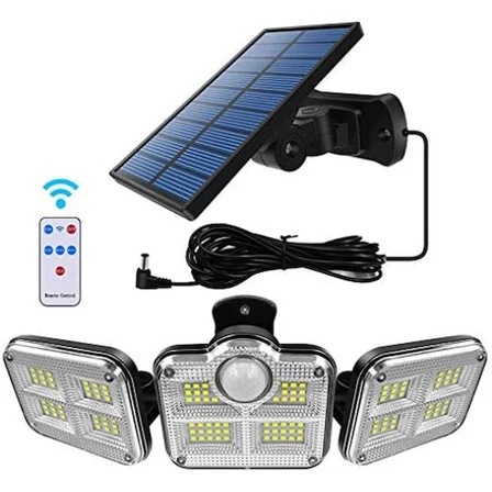 Solar Panelli Uzaktan Kumandalı 122 LED Bahçe Aydınlatması -MİRAYLİFE