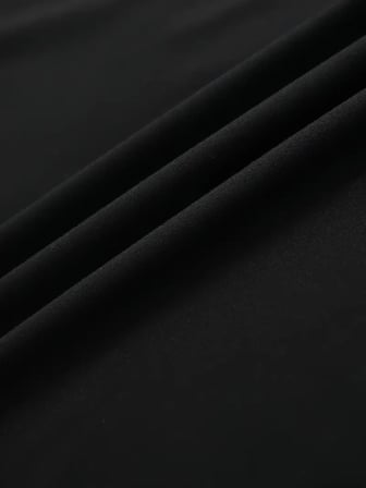 Baskılı Oversize Bisiklet Yaka T-shirt - Siyah Siyah L
