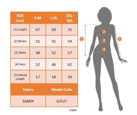 Kadın Kısa Kollu V Yakalı Sandy Bluz Siyah L/XL