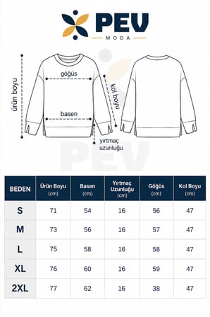 Kadın Taş Rengi Modal Kumaş Yırtmaç Detaylı Bisiklet Yaka Oversize Tesettür Tunik Sweat