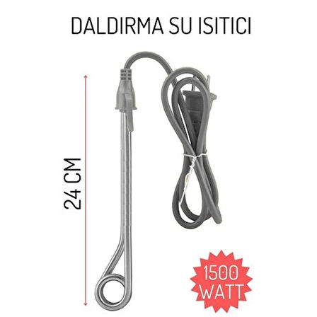 ModaCar 1500 Watt Daldırma Tip Su Isıtıcı