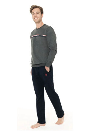 Erkek Kışlık Uzun Kol Pijama Takım 18925