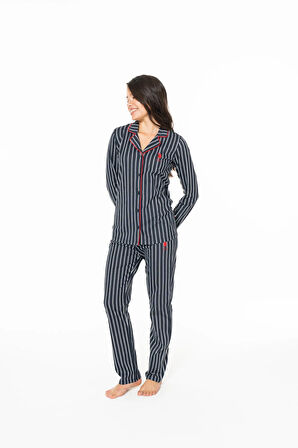 Kadın Pamuklu Lisanslı Pijama Takımı 20138