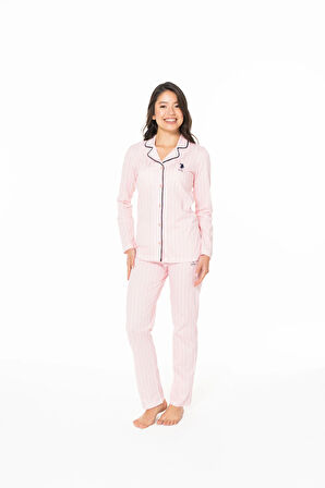 Kadın Pamuklu Lisanslı Pijama Takımı 20138