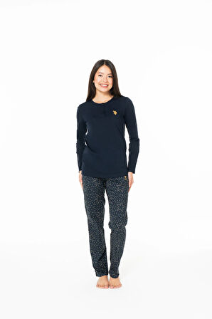 Kadın Pamuklu Lisanslı Pijama Takımı 20161