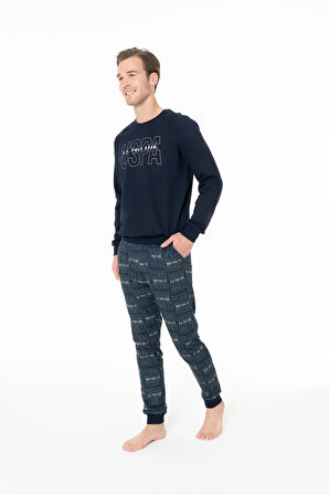 Erkek Kışlık Lisanslı Uzun Kol Pijama Takım 18968