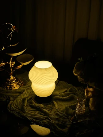 Madame - Modern Masa Ve Gece Lambası Ambiyans Lambası, Dekoratif Led Abajur