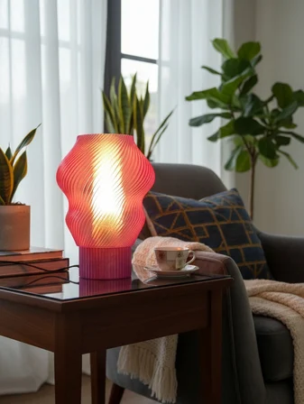 Madame - Modern Masa Ve Gece Lambası Ambiyans Lambası, Dekoratif Led Abajur