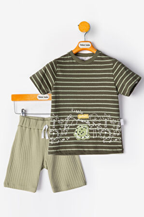 Erkek Bebek Şortlu Takım Erkek Bebek ikili Takım Erkek Bebek alt ust Takım Erkek Çocuk Yazlık Takım