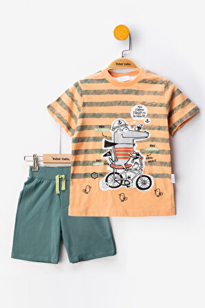 Erkek Bebek alt ust Takım Erkek Çocuk Yazlık Takım Erkek Bebek Şortlu Takım Erkek Bebek ikili Takım 