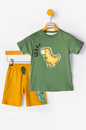 Şortlu Erkek Bebek Takım İkili Erkek Çocuk Takım Erkek Bebek Giyim Erkek Bebek alt ust Takım 