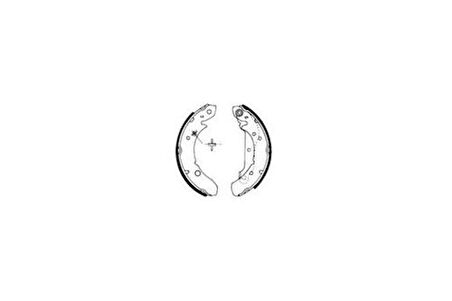 Mando MLH03 Pabuçlu Balata 230X45mm Sonata 98-Trajet 00 5830233A0